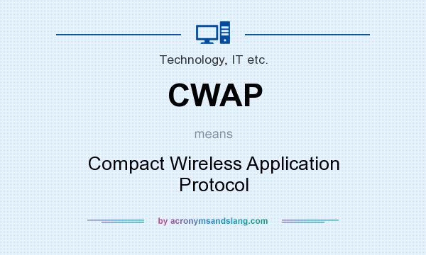 What does CWAP mean? It stands for Compact Wireless Application Protocol