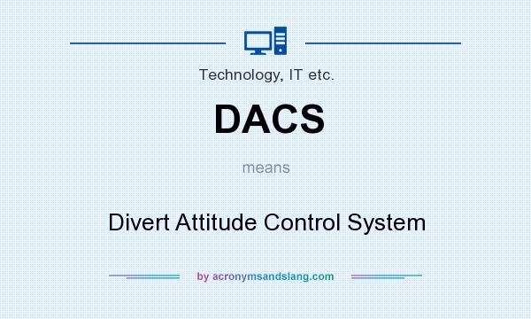 What does DACS mean? It stands for Divert Attitude Control System