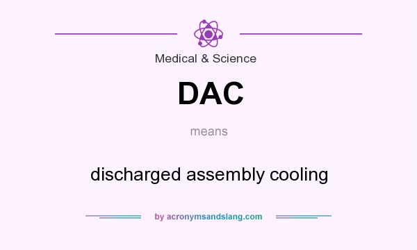 What does DAC mean? It stands for discharged assembly cooling