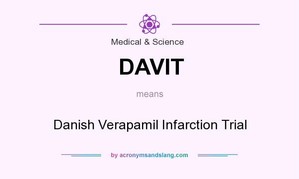 What does DAVIT mean? It stands for Danish Verapamil Infarction Trial