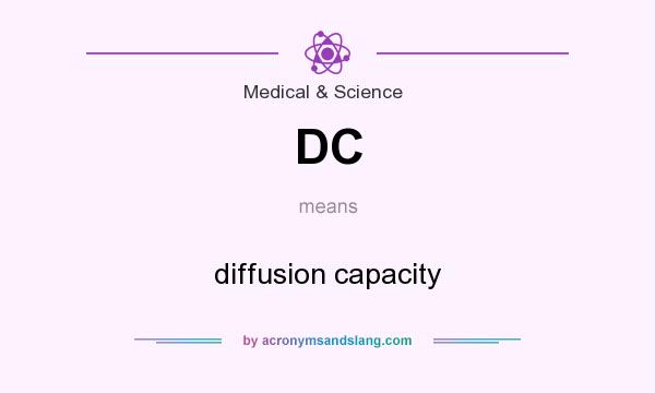 What does DC mean? It stands for diffusion capacity