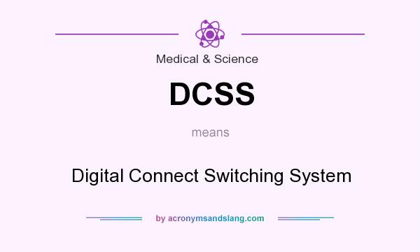 What does DCSS mean? It stands for Digital Connect Switching System