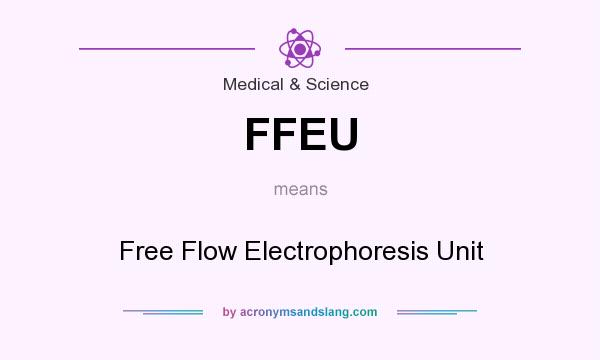 What does FFEU mean? It stands for Free Flow Electrophoresis Unit