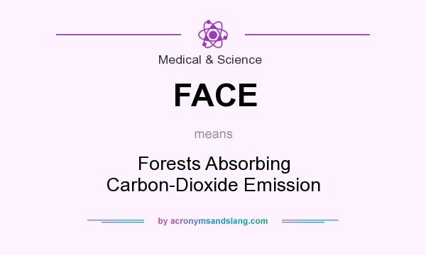 What does FACE mean? It stands for Forests Absorbing Carbon-Dioxide Emission