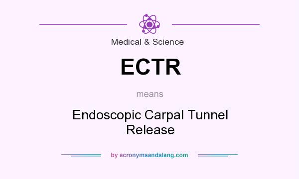 What does ECTR mean? It stands for Endoscopic Carpal Tunnel Release