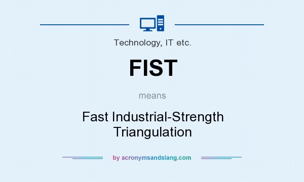What does FIST mean? It stands for Fast Industrial-Strength Triangulation