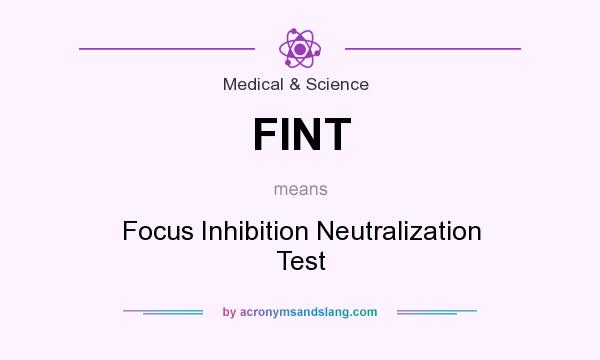 What does FINT mean? It stands for Focus Inhibition Neutralization Test