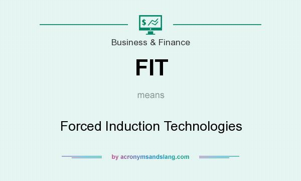 What does FIT mean? It stands for Forced Induction Technologies