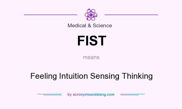 What does FIST mean? It stands for Feeling Intuition Sensing Thinking