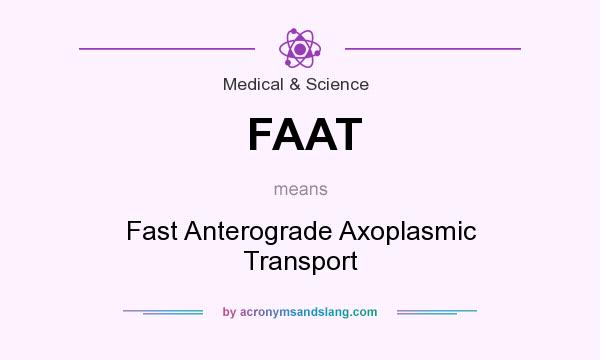 What does FAAT mean? It stands for Fast Anterograde Axoplasmic Transport