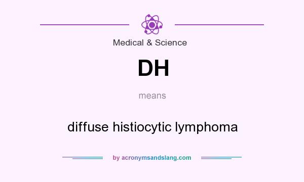 What does DH mean? It stands for diffuse histiocytic lymphoma