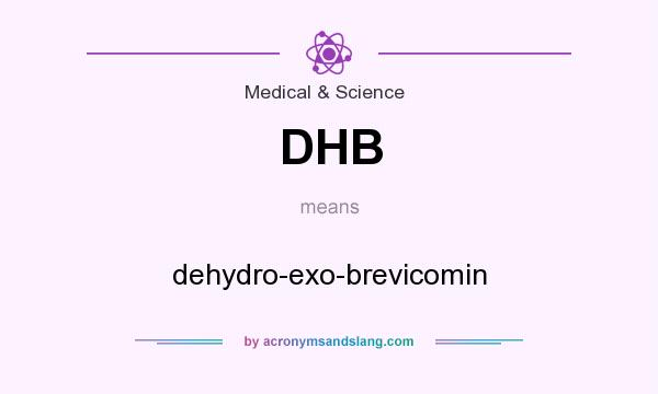 What does DHB mean? It stands for dehydro-exo-brevicomin
