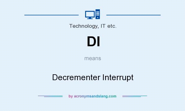 What does DI mean? It stands for Decrementer Interrupt