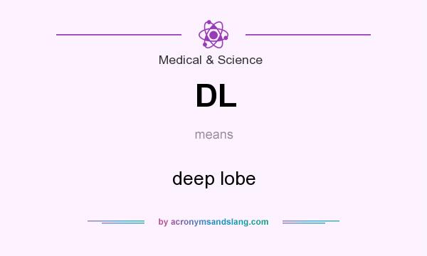 What does DL mean? It stands for deep lobe
