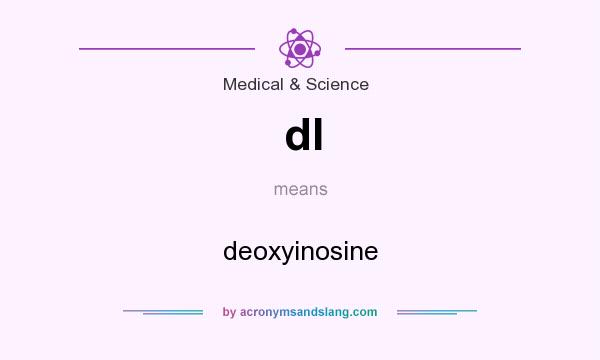 What does dI mean? It stands for deoxyinosine
