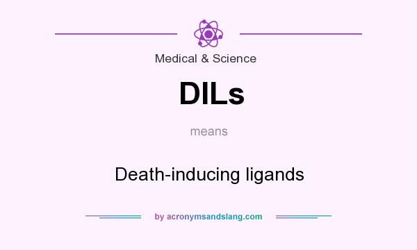 What does DILs mean? It stands for Death-inducing ligands