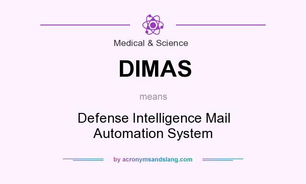 What does DIMAS mean? It stands for Defense Intelligence Mail Automation System