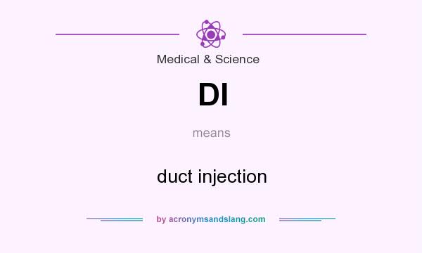 What does DI mean? It stands for duct injection