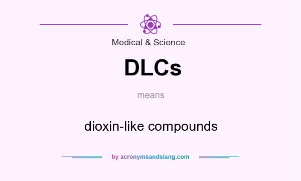 What does DLCs mean? It stands for dioxin-like compounds
