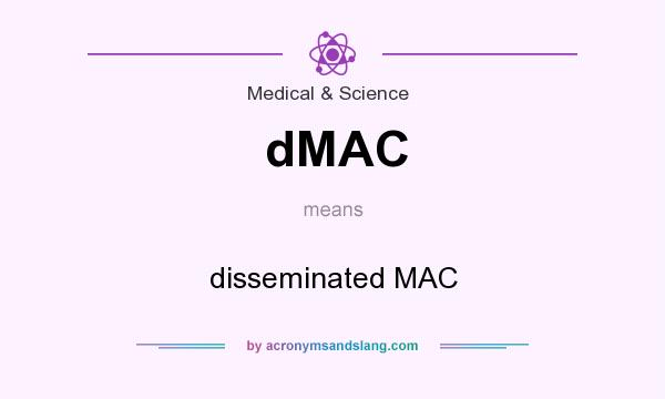 What does dMAC mean? It stands for disseminated MAC