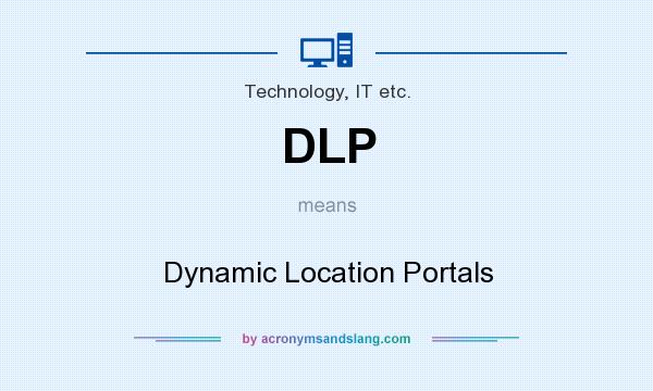 What does DLP mean? It stands for Dynamic Location Portals