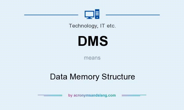 What does DMS mean? It stands for Data Memory Structure