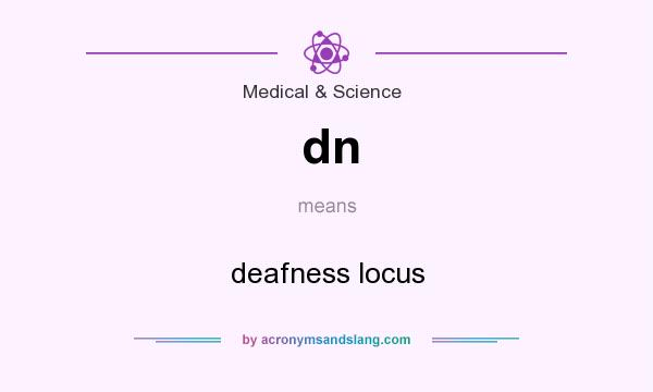 What does dn mean? It stands for deafness locus