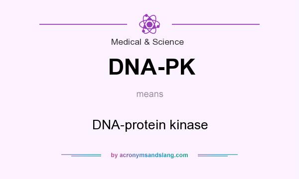 What does DNA-PK mean? It stands for DNA-protein kinase