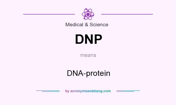 What does DNP mean? It stands for DNA-protein