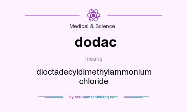 What does dodac mean? It stands for dioctadecyldimethylammonium chloride