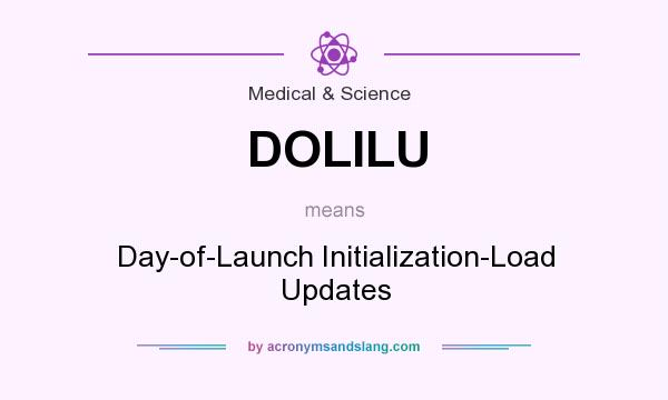 What does DOLILU mean? It stands for Day-of-Launch Initialization-Load Updates