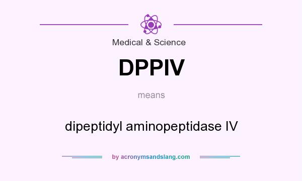 What does DPPIV mean? It stands for dipeptidyl aminopeptidase IV
