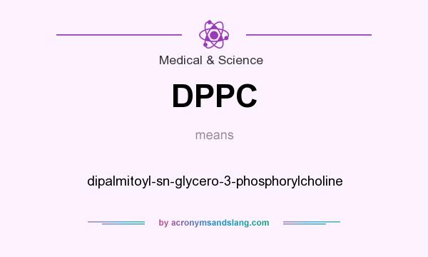 What does DPPC mean? It stands for dipalmitoyl-sn-glycero-3-phosphorylcholine