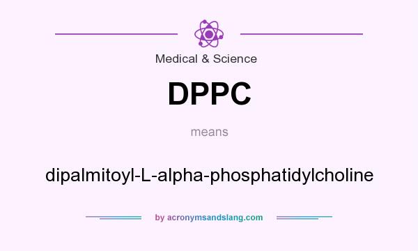 What does DPPC mean? It stands for dipalmitoyl-L-alpha-phosphatidylcholine