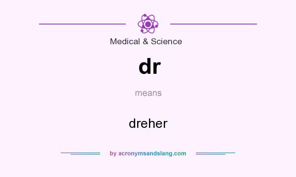 What does dr mean? It stands for dreher
