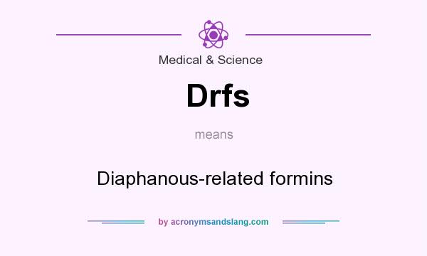 What does Drfs mean? It stands for Diaphanous-related formins