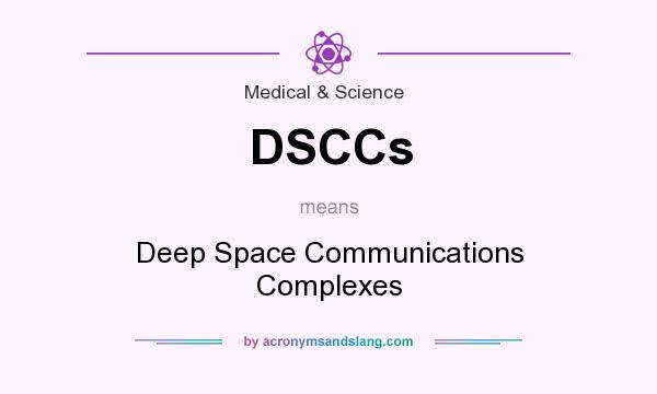 What does DSCCs mean? It stands for Deep Space Communications Complexes