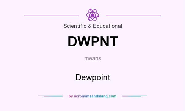 What does DWPNT mean? It stands for Dewpoint