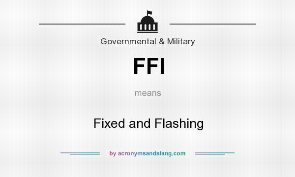 What does FFI mean? It stands for Fixed and Flashing