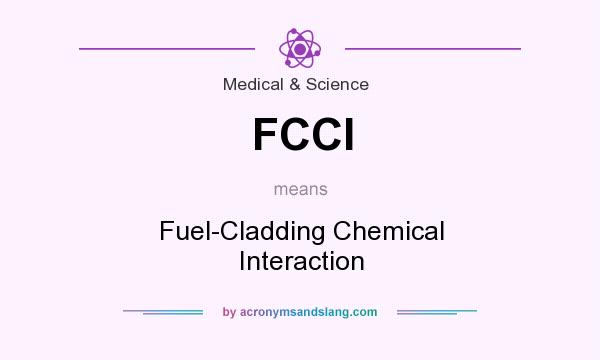 What does FCCI mean? It stands for Fuel-Cladding Chemical Interaction