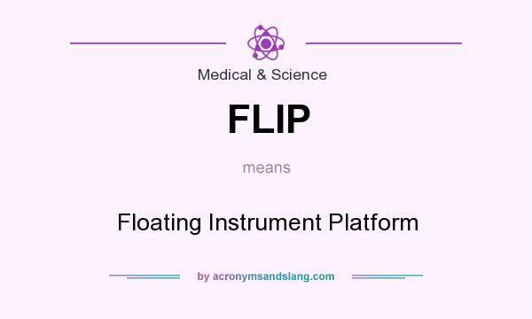 What does FLIP mean? It stands for Floating Instrument Platform