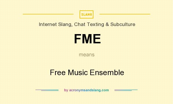 What does FME mean? It stands for Free Music Ensemble