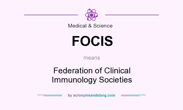 What does FOCIS mean? It stands for Federation of Clinical Immunology Societies