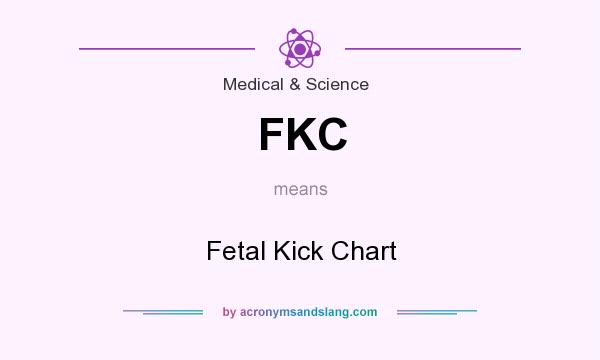 What does FKC mean? It stands for Fetal Kick Chart