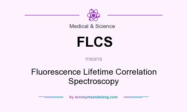 What does FLCS mean? It stands for Fluorescence Lifetime Correlation Spectroscopy