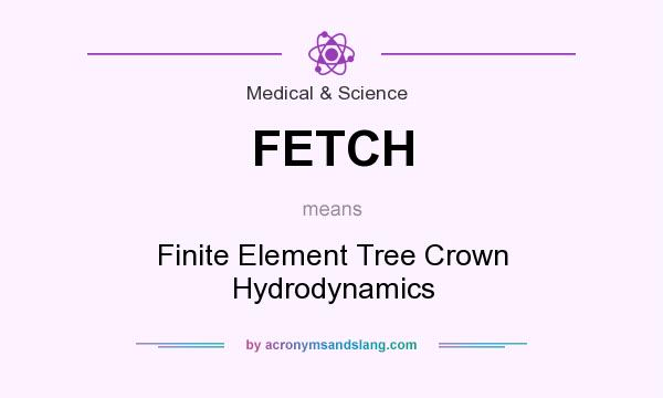 What does FETCH mean? It stands for Finite Element Tree Crown Hydrodynamics