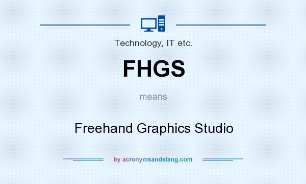 What does FHGS mean? It stands for Freehand Graphics Studio