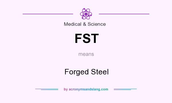 What does FST mean? It stands for Forged Steel