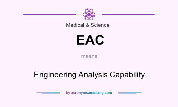 What does EAC mean? It stands for Engineering Analysis Capability