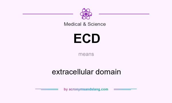 What does ECD mean? It stands for extracellular domain